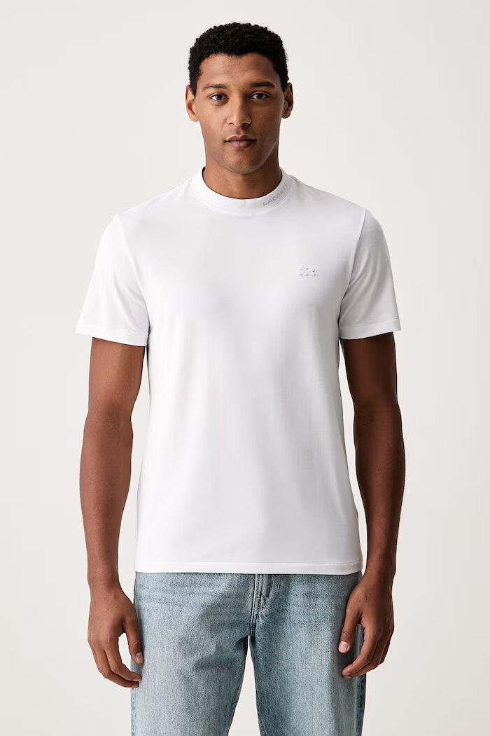 Lacoste тениска мъжка с памук бяла TH5060