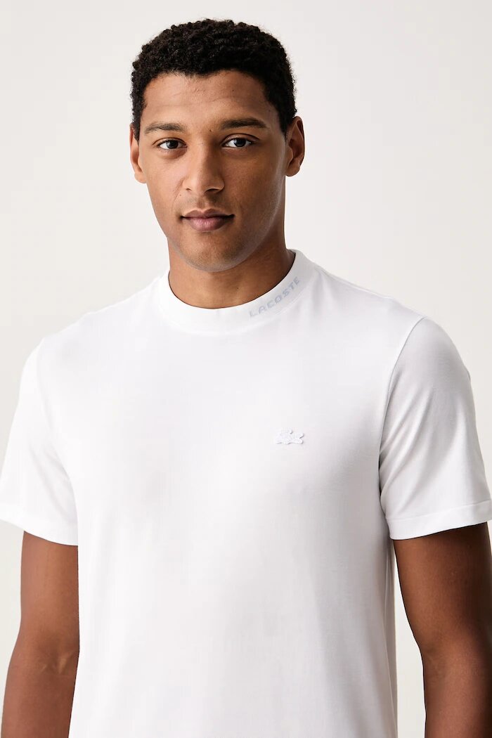 Lacoste тениска мъжка с памук бяла TH5060
