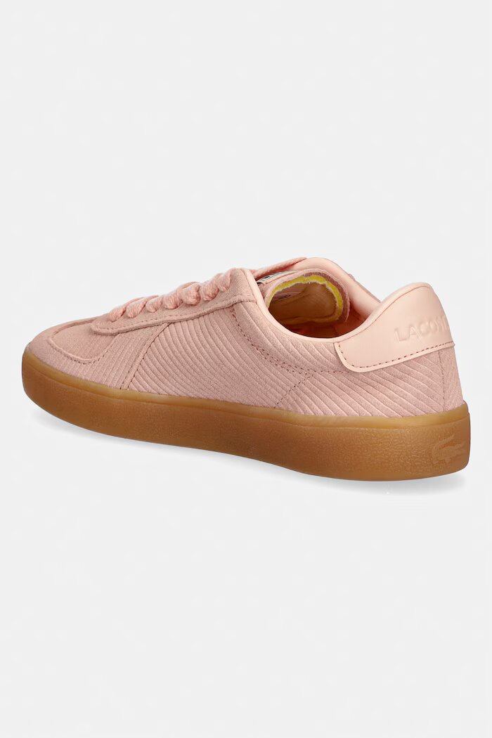 Lacoste Велурени маратонки Baseshot Pro Sneakers в оранжево 51SFA0087