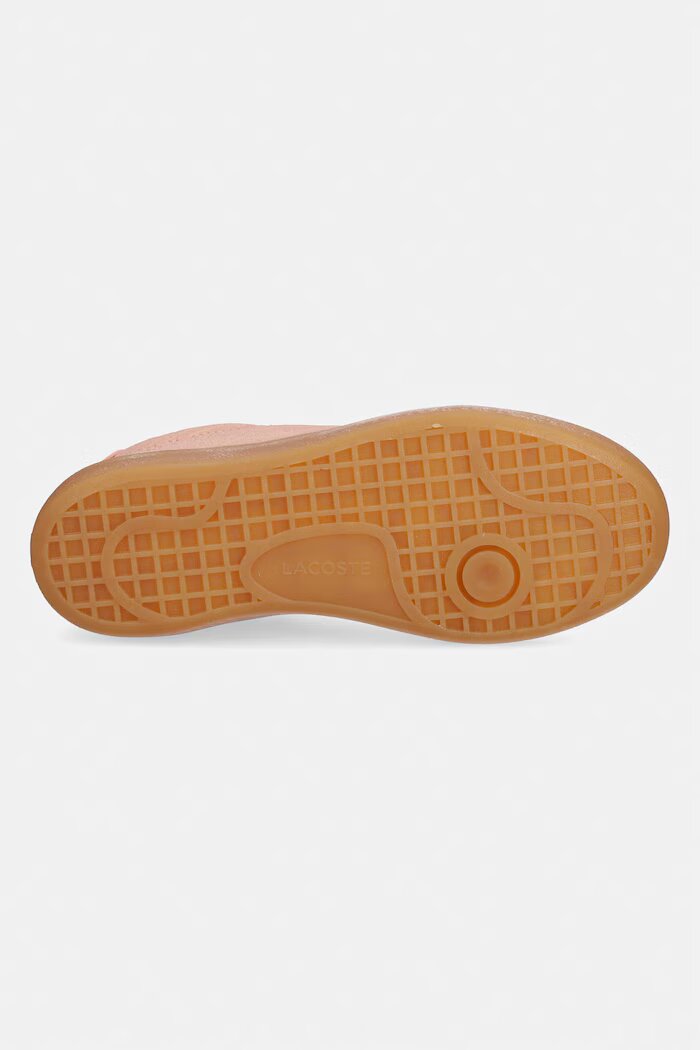 Lacoste Велурени маратонки Baseshot Pro Sneakers в оранжево 51SFA0087