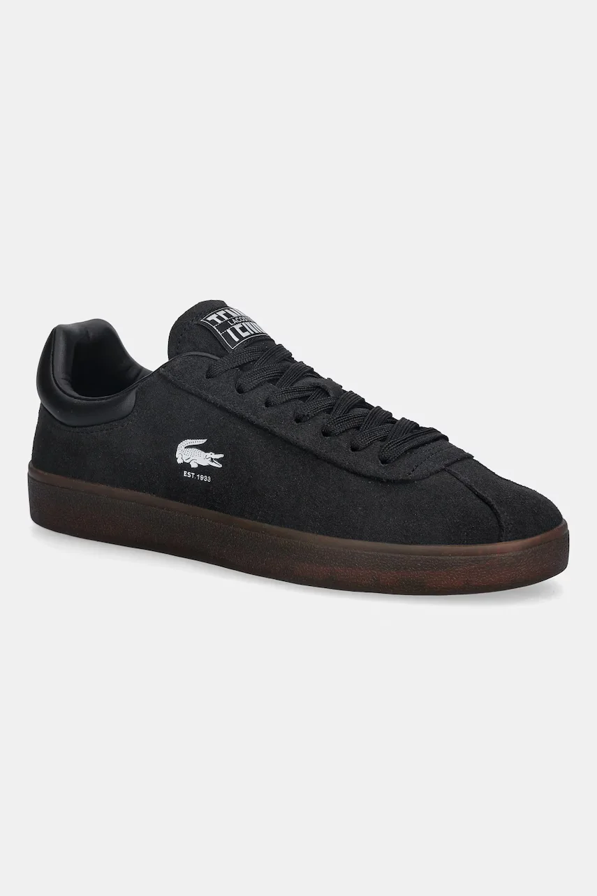 Lacoste Велурени маратонки Baseshot Sneakers