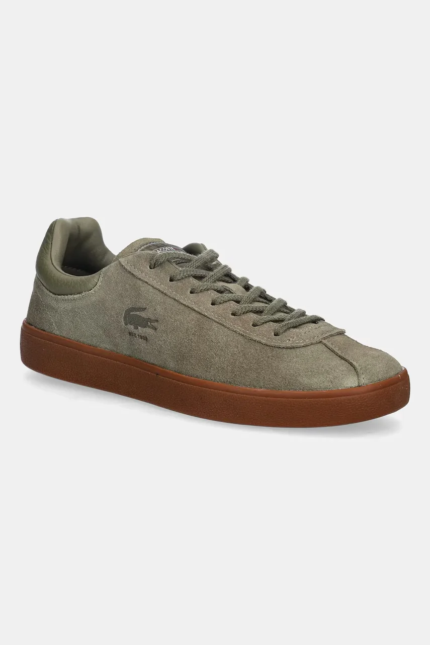 Lacoste Велурени маратонки Baseshot Sneakers