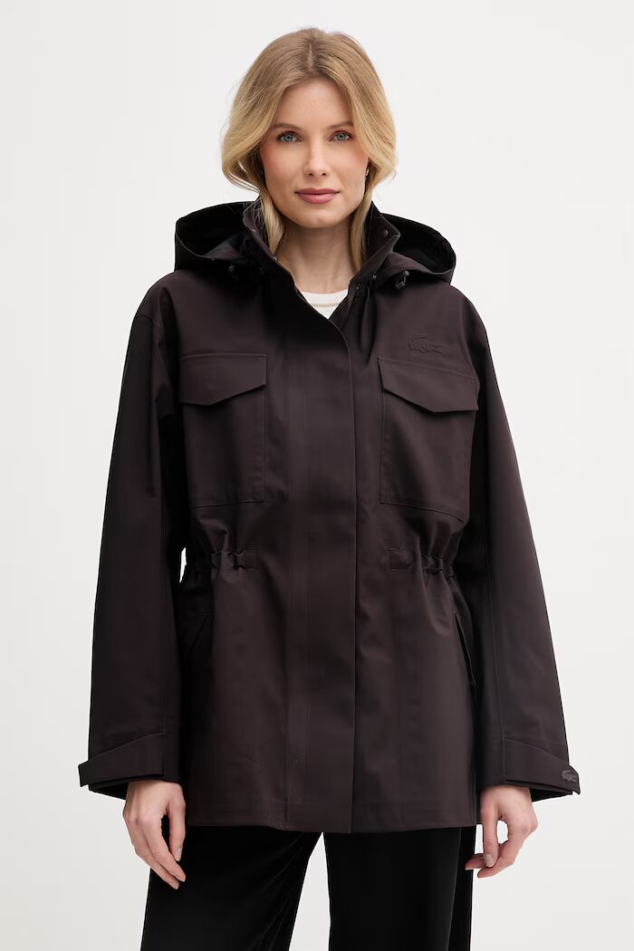 Lacoste яке дамско кафяво BF0021