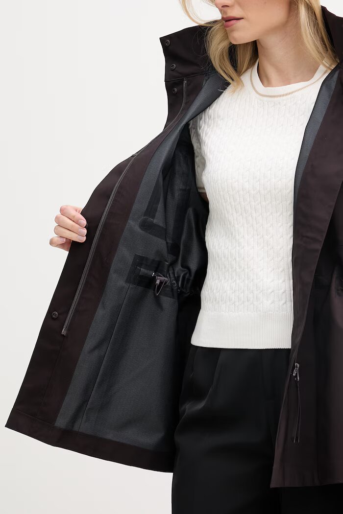 Lacoste яке дамско кафяво BF0021