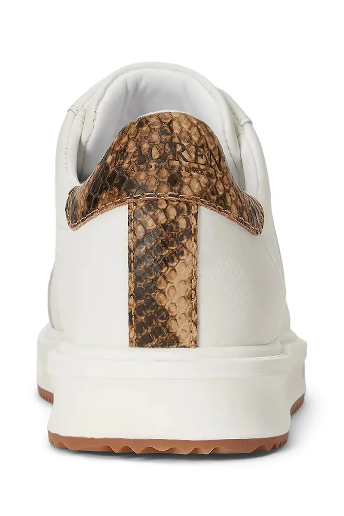 Lauren Ralph Lauren Ainsley маратонки дамски от кожа бели 802P15844001