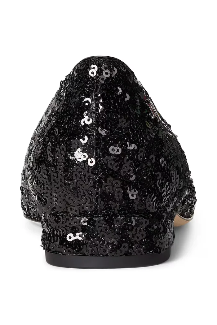 Lauren Ralph Lauren Балеринки Emellie Bllt в черно 802977878001