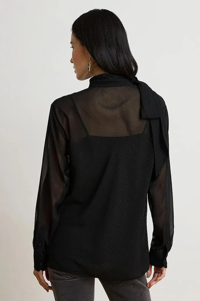 Lauren Ralph Lauren блуза дамска черна 200B27617