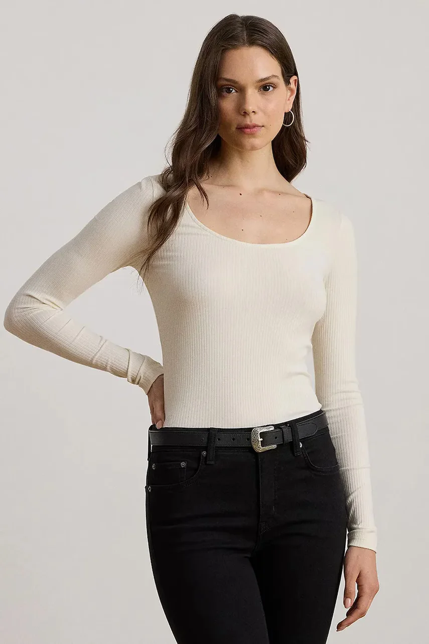 Lauren Ralph Lauren Блуза с дълги ръкави