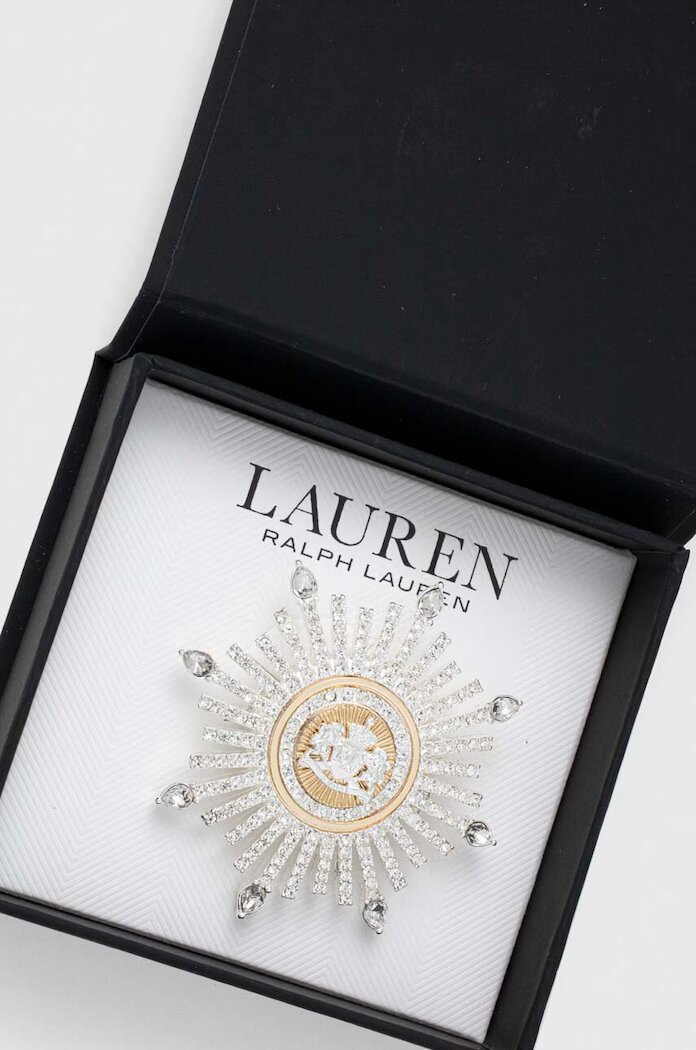 Lauren Ralph Lauren брошка дамска от метал 14P00034
