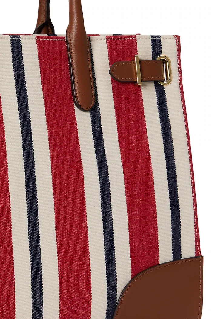 Lauren Ralph Lauren чанта tote дамска червена 431P10509