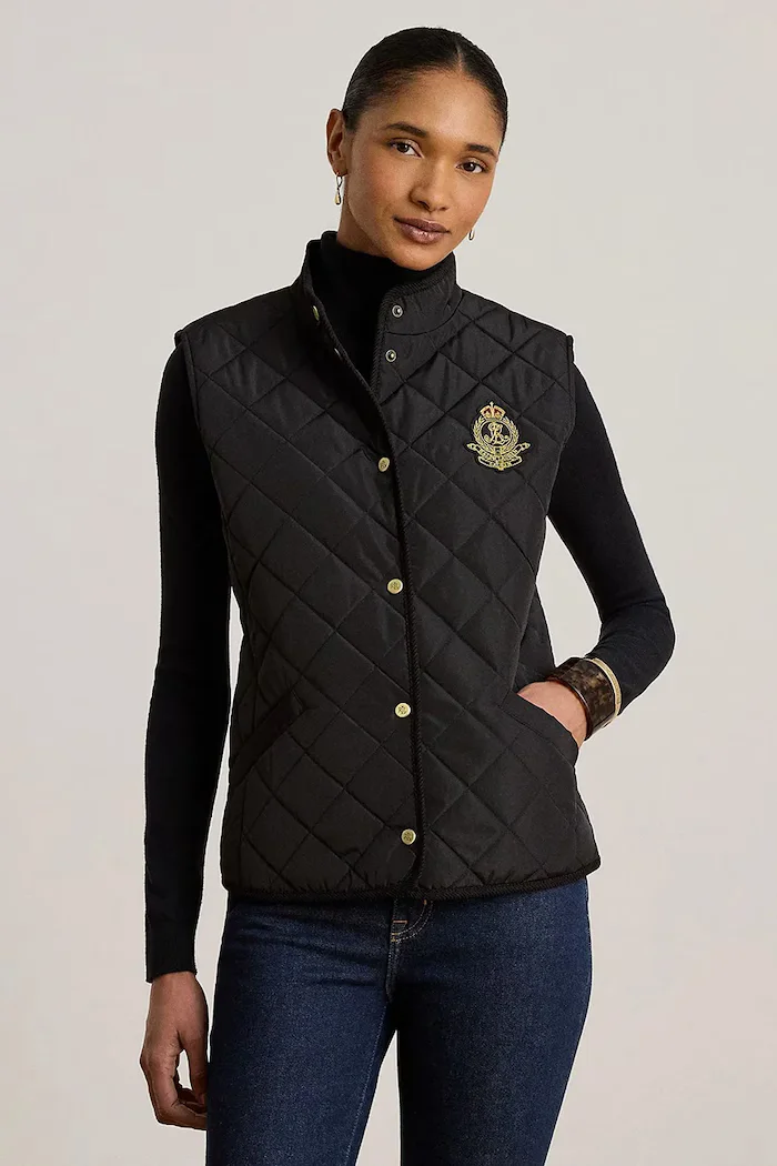 Lauren Ralph Lauren елек дамски черен 297P18068