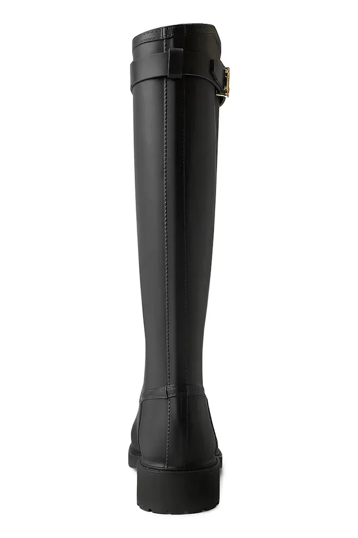 Lauren Ralph Lauren Гумени ботуши Portiah в черно 802980678001