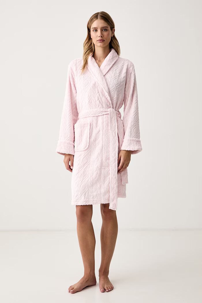 Lauren Ralph Lauren халат дамски розов ILN42534