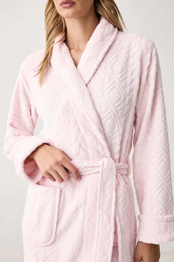Lauren Ralph Lauren халат дамски розов ILN42534