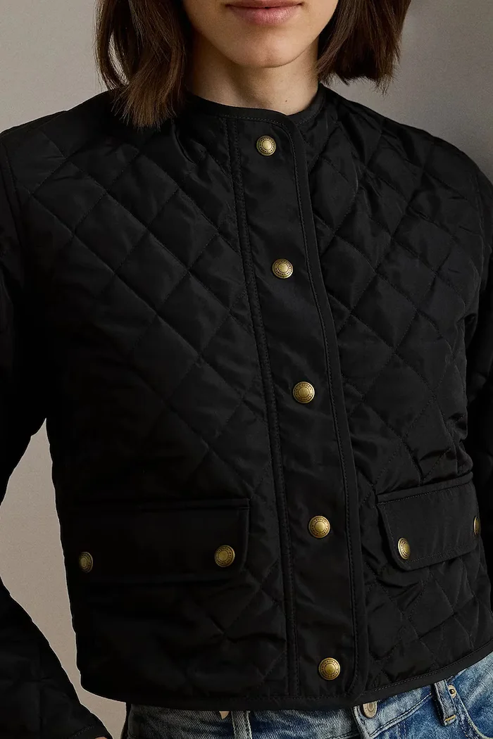 Lauren Ralph Lauren късо яке дамско черно 200979813