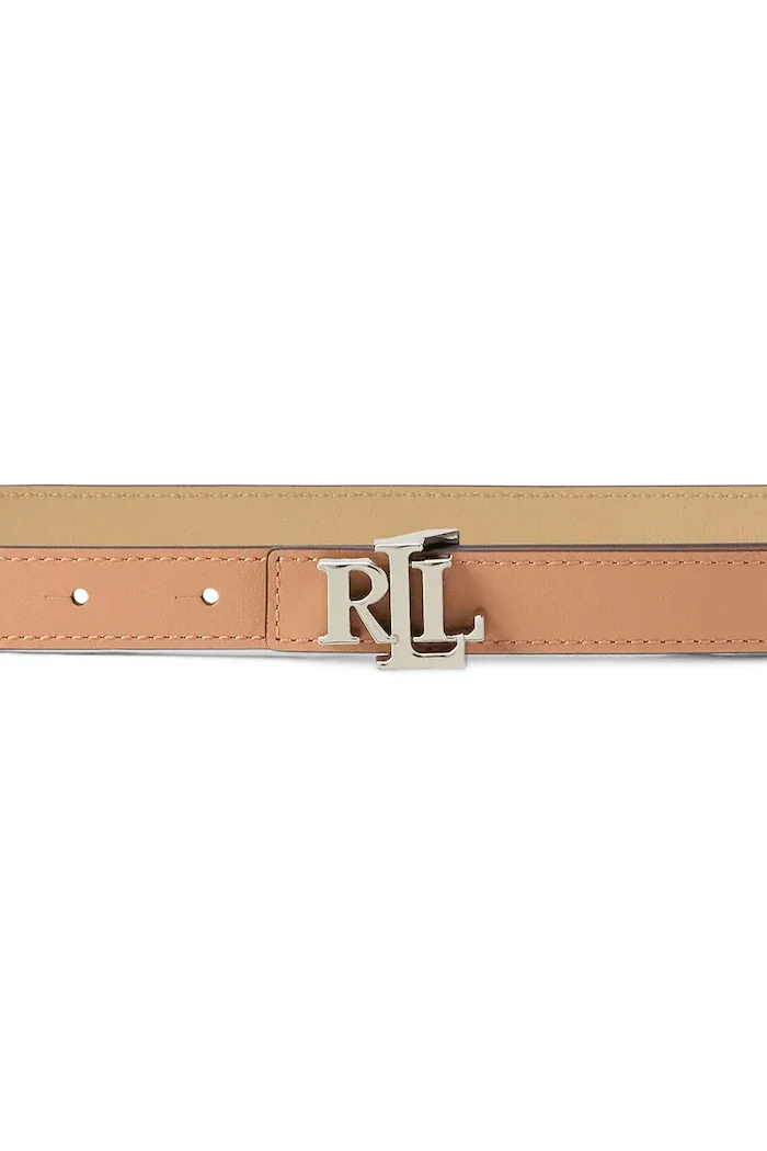 Lauren Ralph Lauren колан дамски от кожа розов 412883715