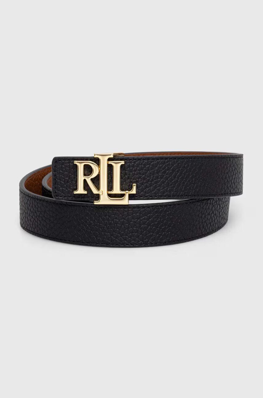 Lauren Ralph Lauren Кожен колан с две лица Lauren Ralph