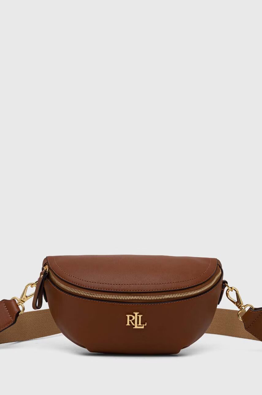 Lauren Ralph Lauren Кожена чанта Lauren Ralph