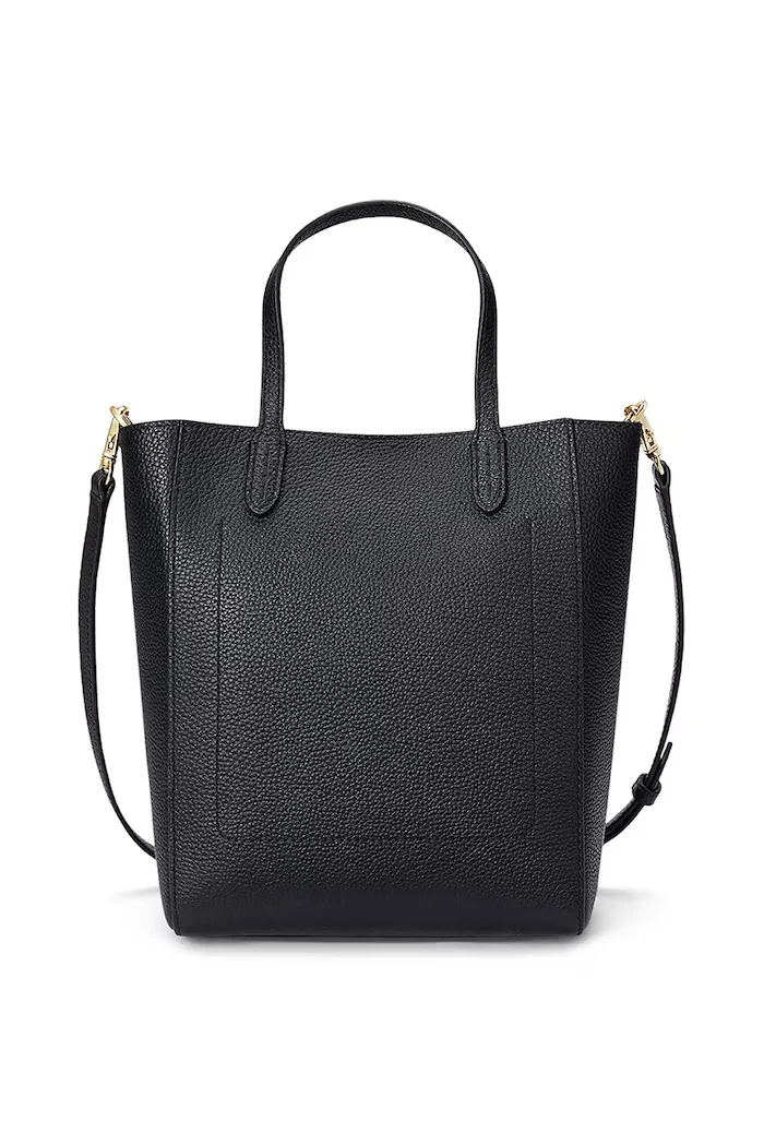 Lauren Ralph Lauren Кожена чанта в черно 431966760