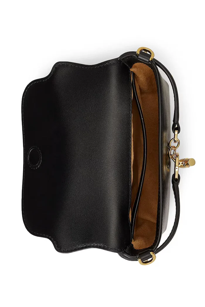 Lauren Ralph Lauren Кожена чанта в черно 431P04297