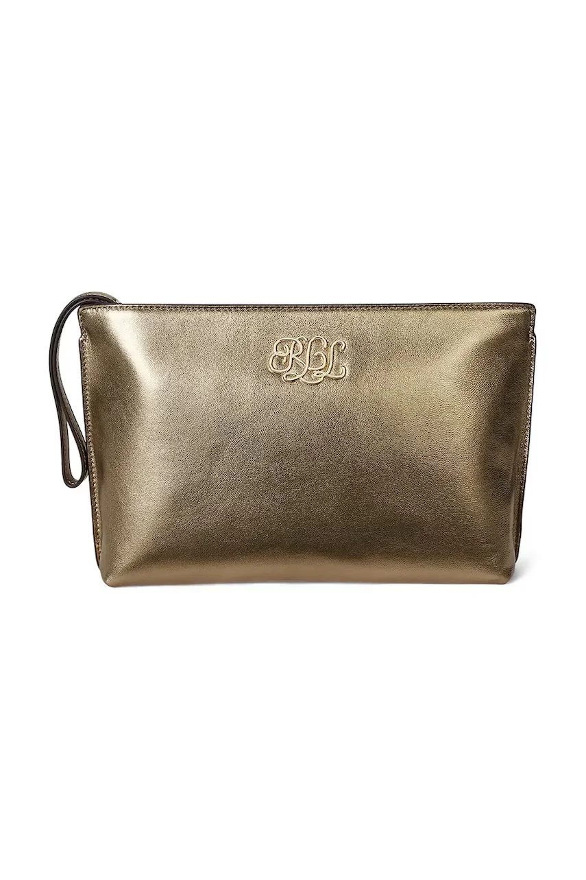 Lauren Ralph Lauren Кожена козметична чанта