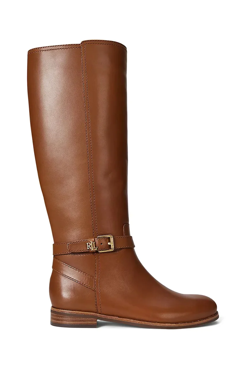 Lauren Ralph Lauren Кожени ботуши Brooke Tll 2