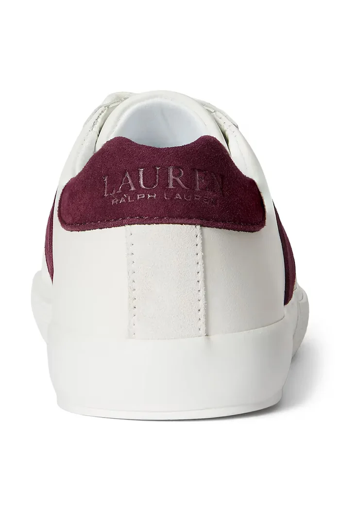 Lauren Ralph Lauren Кожени маратонки Braylee в бяло 802P04419001