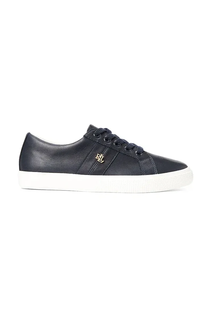 Lauren Ralph Lauren Кожени обувки Janson II в тъмносиньо 802849533001