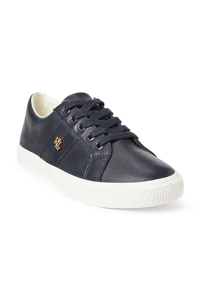 Lauren Ralph Lauren Кожени обувки Janson II в тъмносиньо 802849533001