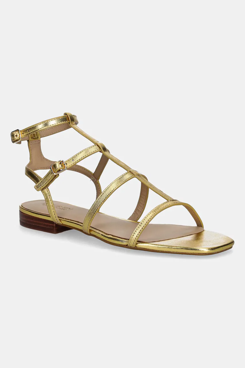 Lauren Ralph Lauren Кожени сандали Everley Gldr