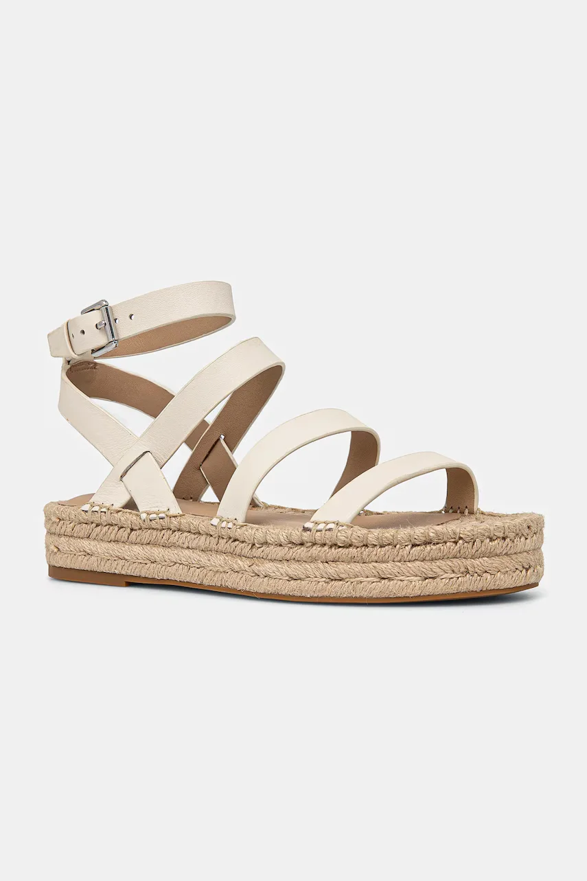 Lauren Ralph Lauren Кожени сандали Polly Gldtr