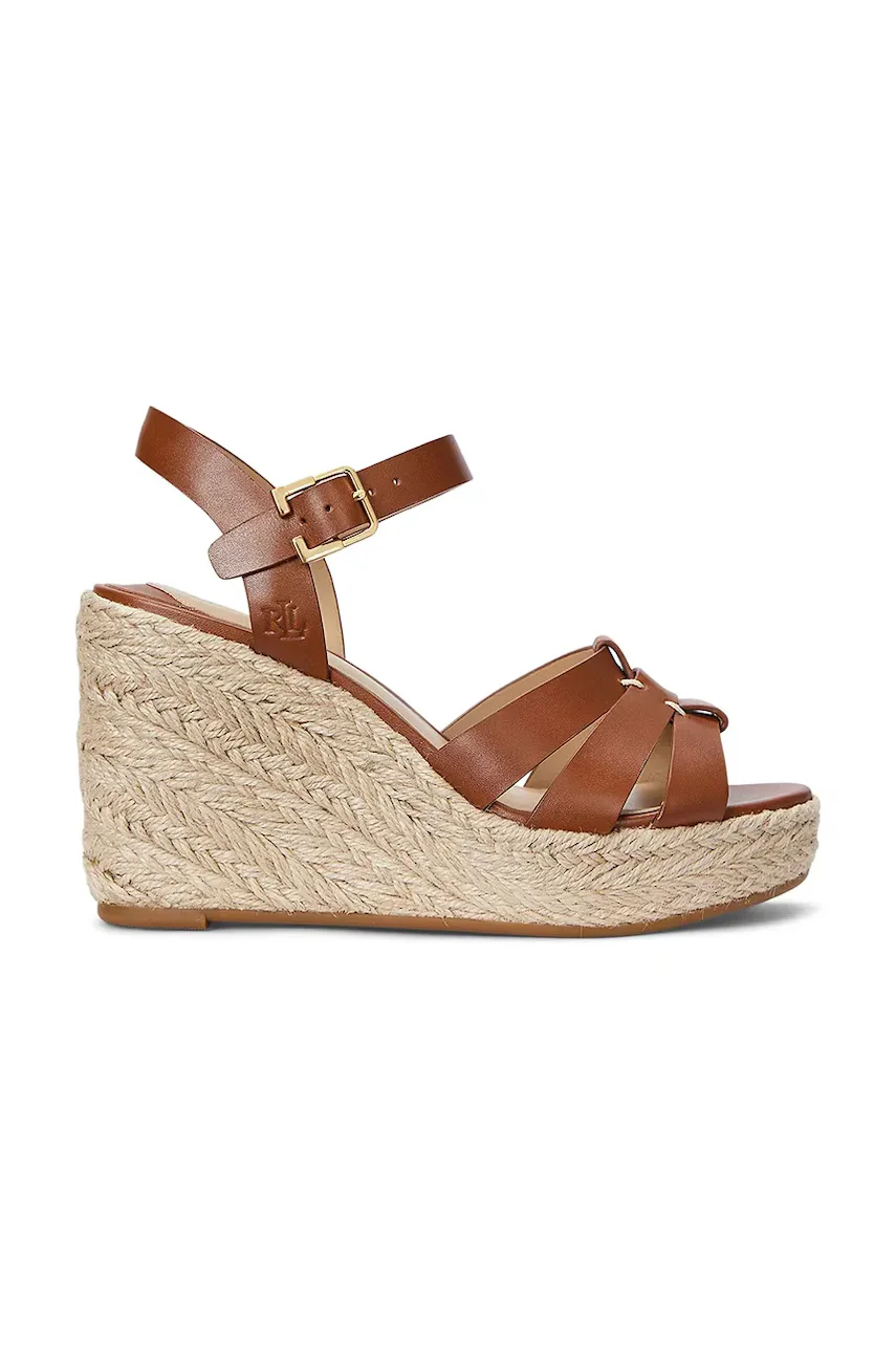 Lauren Ralph Lauren Кожени сандали Soffia Espdr