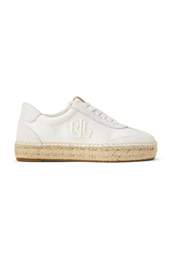 Lauren Ralph Lauren Маратонки Luize Sneaker в бяло 802959230001