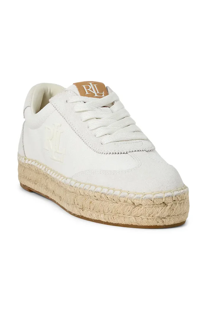 Lauren Ralph Lauren Маратонки Luize Sneaker в бяло 802959230001