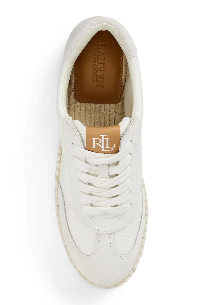Lauren Ralph Lauren Маратонки Luize Sneaker в бяло 802959230001