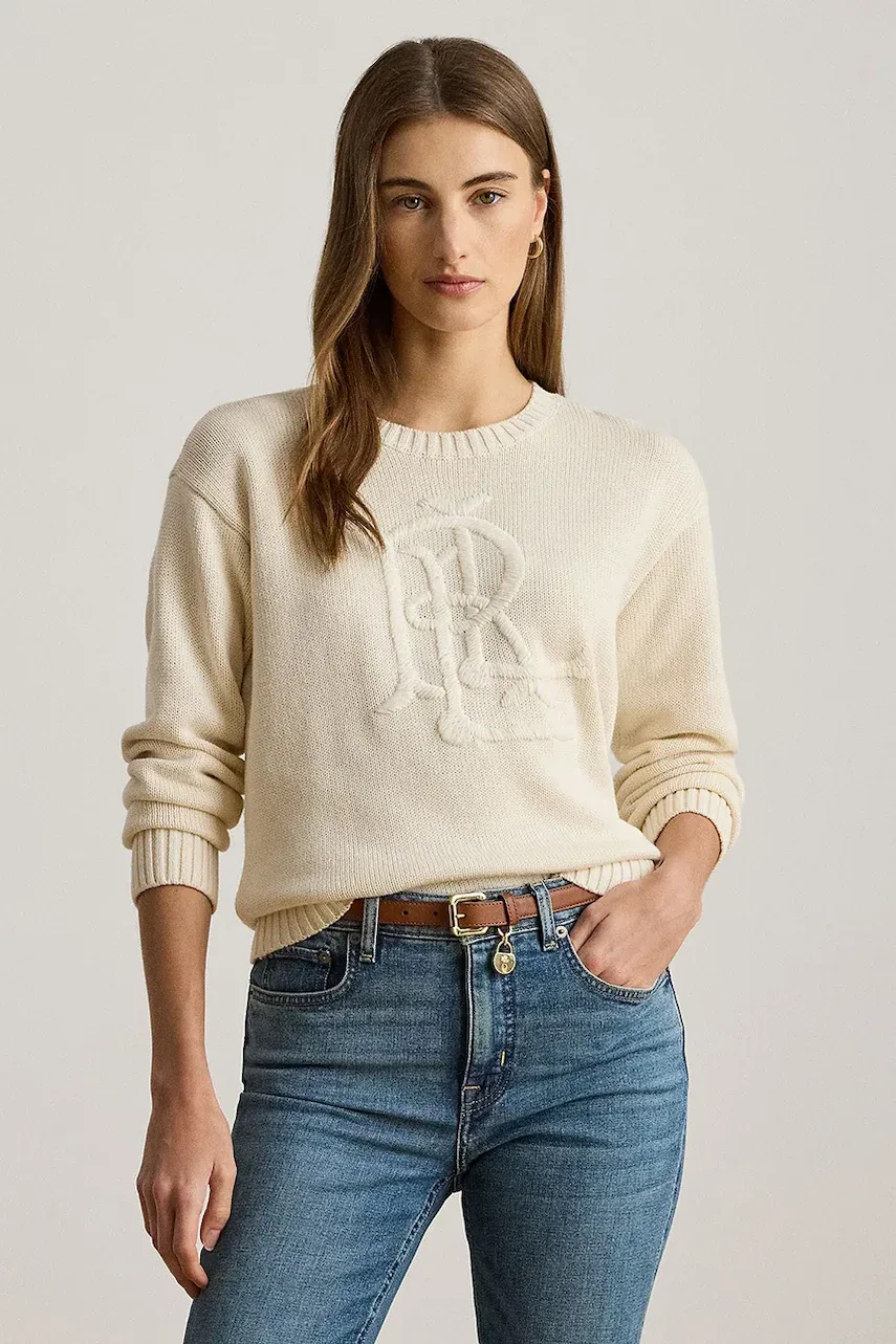 Lauren Ralph Lauren Памучен пуловер