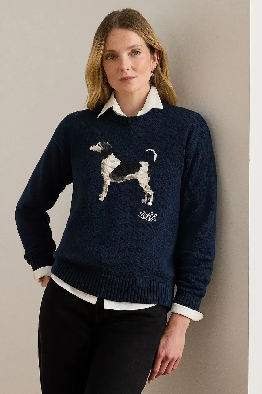Lauren Ralph Lauren Памучен пуловер