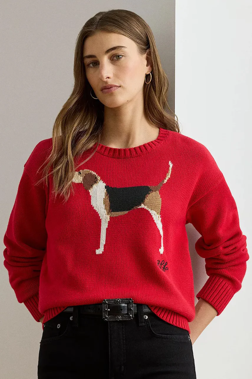 Lauren Ralph Lauren Памучен пуловер