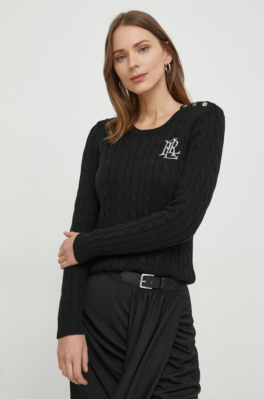 Lauren Ralph Lauren Памучен пуловер Lauren Ralph