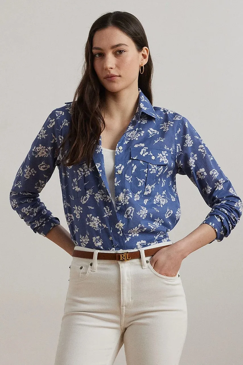 Lauren Ralph Lauren Памучна риза