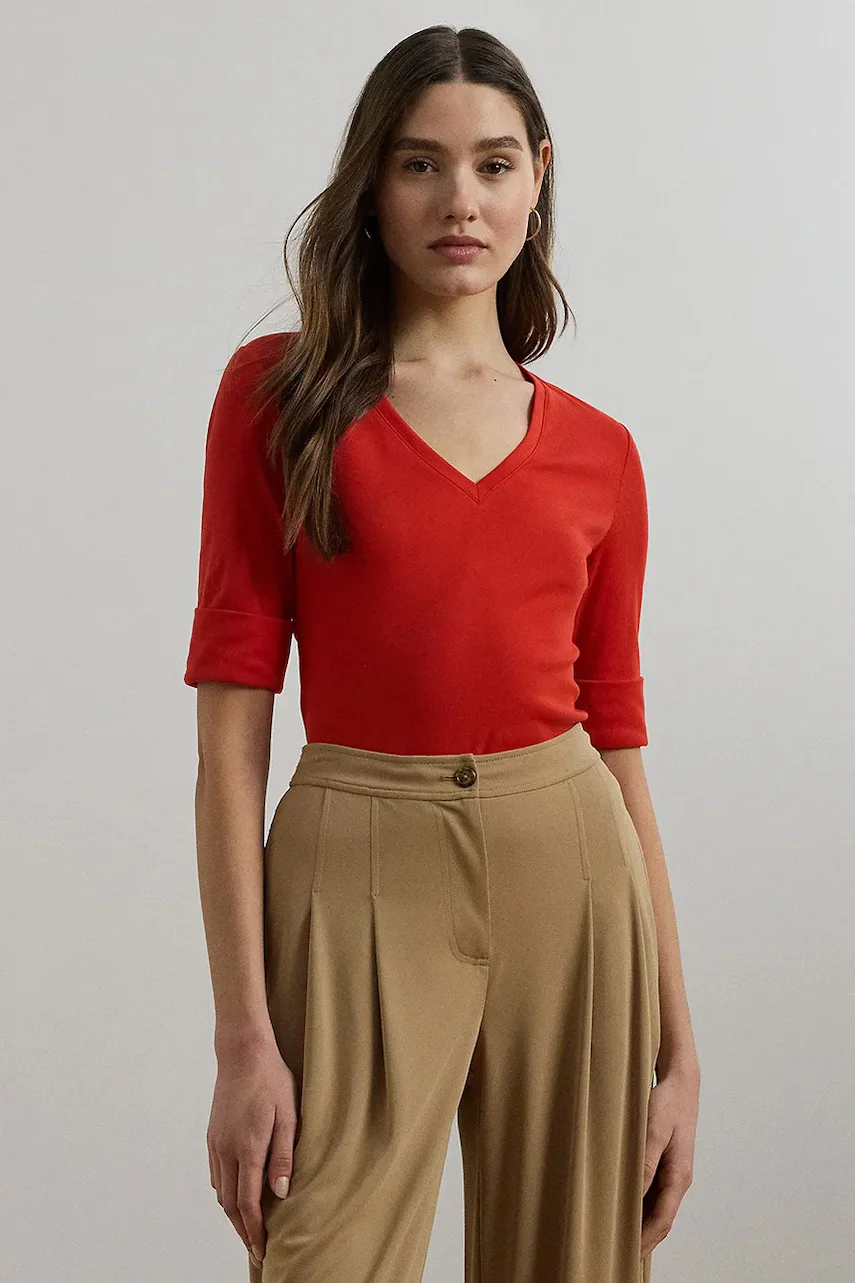 Lauren Ralph Lauren Памучна тениска