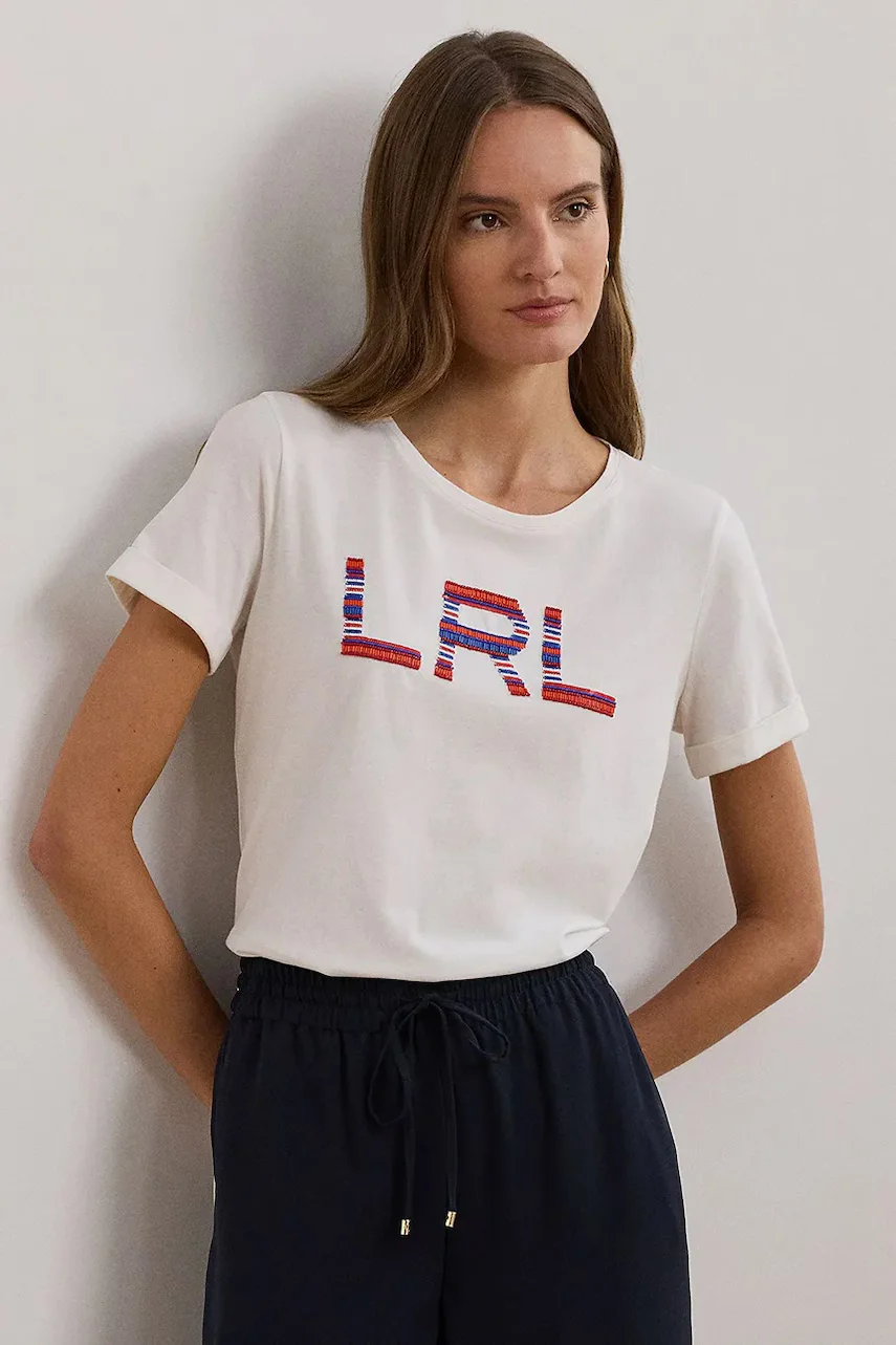 Lauren Ralph Lauren Памучна тениска