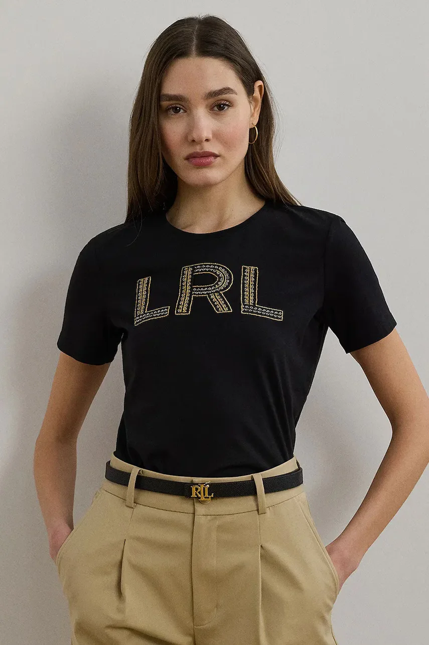 Lauren Ralph Lauren Памучна тениска