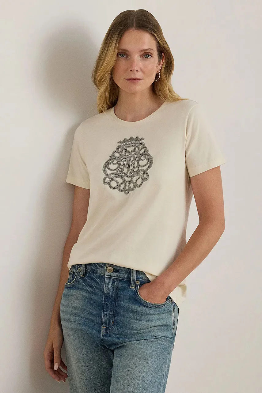 Lauren Ralph Lauren Памучна тениска