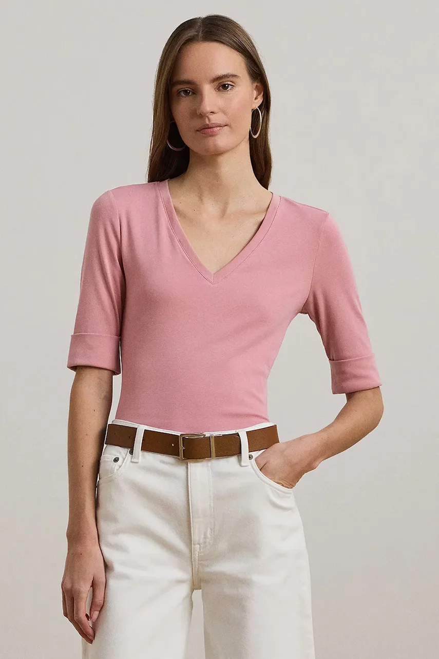Lauren Ralph Lauren Памучна тениска