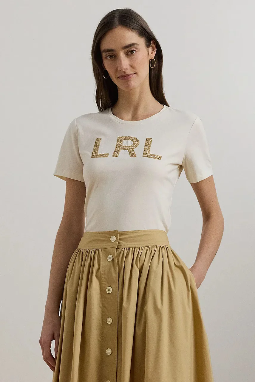 Lauren Ralph Lauren Памучна тениска