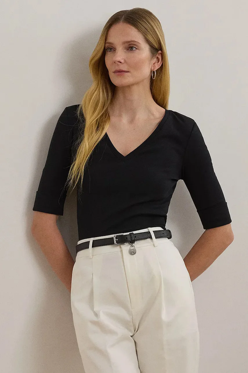 Lauren Ralph Lauren Памучна тениска