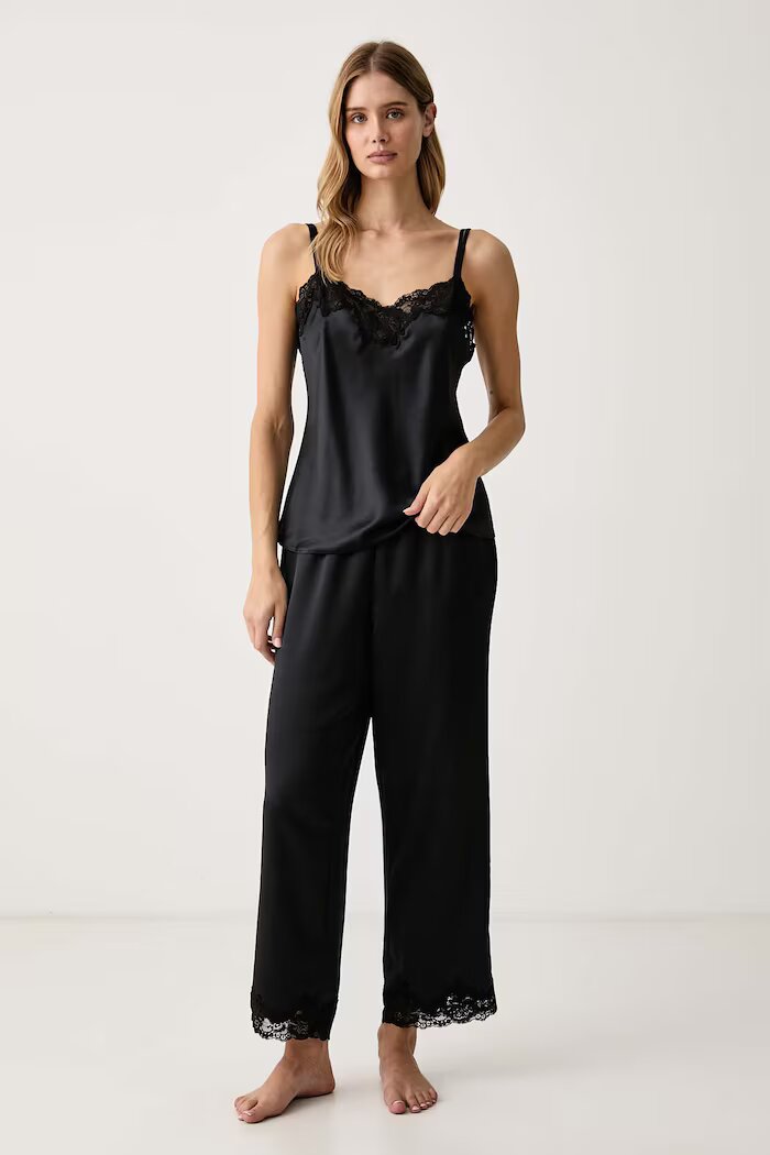 Lauren Ralph Lauren пижама дамска черна ILN91684