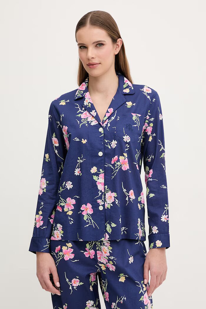 Lauren Ralph Lauren Пижама дамска в тъмносиньо ILN92499