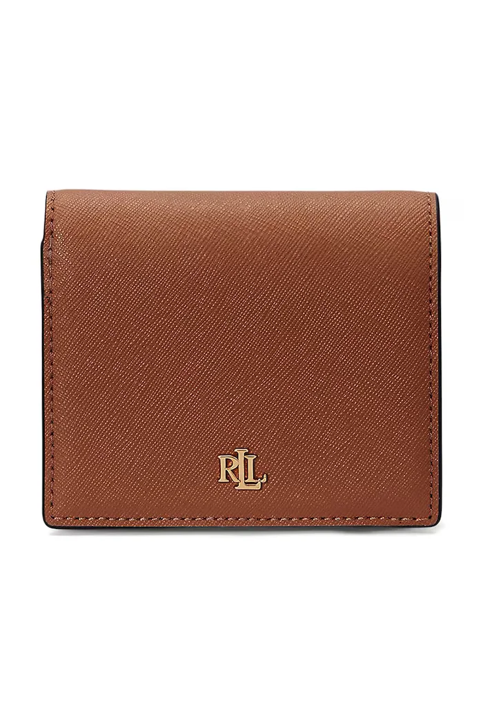 Lauren Ralph Lauren Портфейл дамски от кожа бежов 432962112